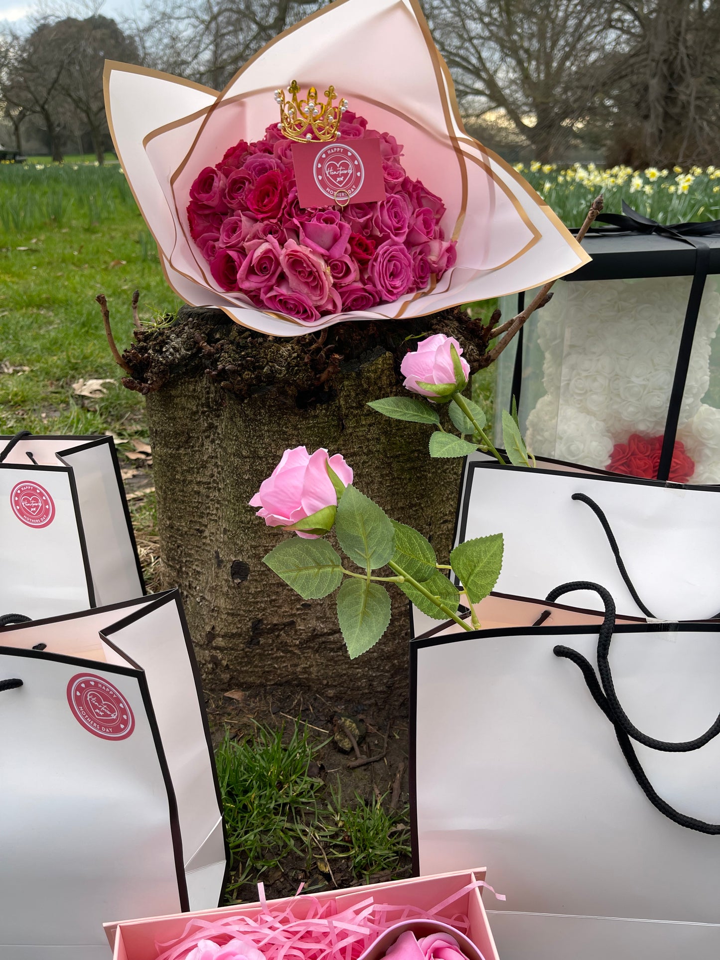 50 Pink Rose Bouquet